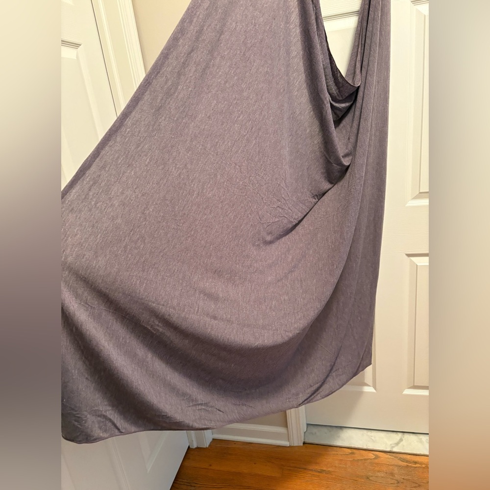 Purple/Gray Soft Oversized Scarf